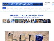 Tablet Screenshot of loftviaggi.net